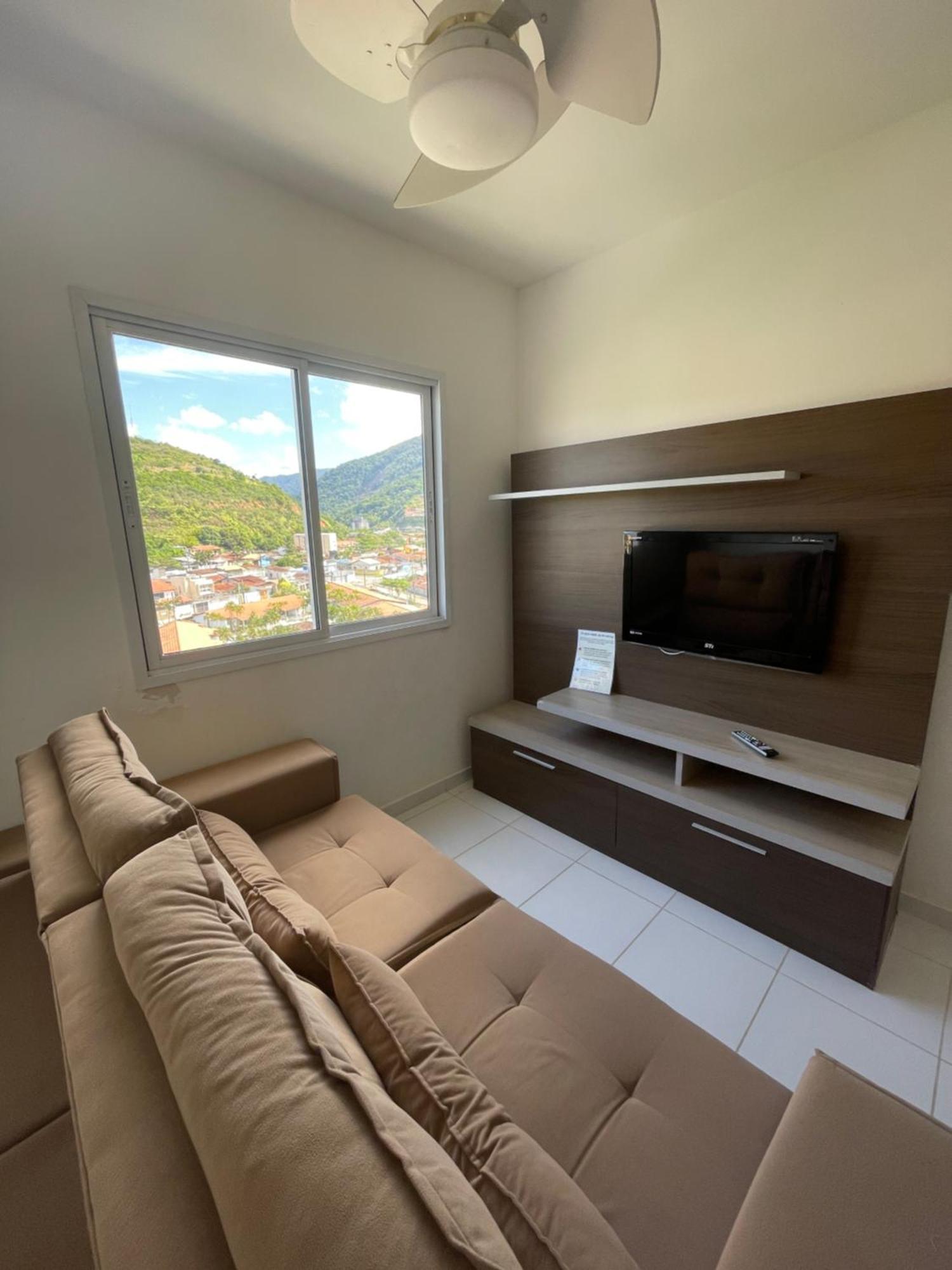 Apartamento No Setimo Andar - Estacionamento - 850 Metros Da Praia - Pet Friendly Caraguatatuba Exterior foto